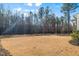 Large backyard offering ample space for outdoor activities and creating a personalized landscape at 201 W Amber Oak Drive, Selma, NC 27576