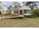 Charming home with a wooden ramp and screened porch, offering accessibility and outdoor enjoyment at 2106 Ruffin St, Durham, NC 27704
