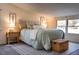 Comfortable main bedroom featuring neutral tones and ample natural light at 2422 S Alston Ave, Durham, NC 27713