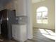 Kitchenette area with modern appliances and an open view at 2915 Cox Mill Rd, Sanford, NC 27332