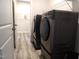 Convenient laundry room with modern washer and dryer at 2915 Cox Mill Rd, Sanford, NC 27332