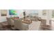 Cozy living room with modern decor, a comfortable sofa, stylish chairs, and a neutral color palette at 3348 Table Mountain Pine Dr, Raleigh, NC 27616