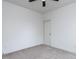 This bedroom features neutral carpeting and a ceiling fan at 3908 Sage Ct, Wake Forest, NC 27587