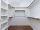 Organized walk-in closet features ample shelving and hanging space at 3908 Sage Ct, Wake Forest, NC 27587