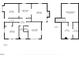 Detailed floor plan showcasing layout of the first and second floors with room dimensions for reference at 4914 Western Blvd, Raleigh, NC 27606