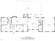 Detailed floor plan showcasing the layout of the first floor with kitchen and Gathering room at 504 W Brocklyn St, Benson, NC 27504