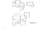 Home floor plan showing bedrooms, bathrooms, kitchen, Gathering room, and garage at 506 Rose Point Dr, Cary, NC 27518