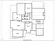 Second floor plan which shows the office, bedroom 2, bedroom 3, and playroom at 5205 Quail Meadows Dr, Raleigh, NC 27609