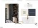 Laundry room design featuring a modern faucet, cabinetry, and patterned tile flooring at 5205 Quail Meadows Dr, Raleigh, NC 27609