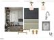 Well-equipped scullery with custom cabinetry, stylish hardware, and a stainless steel sink at 5205 Quail Meadows Dr, Raleigh, NC 27609