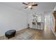 Spacious living room with a rug and views to the kitchen at 7628 Winners Edge St, Raleigh, NC 27617
