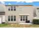 A well-maintained backyard with a patio, perfect for entertaining or relaxing outdoors at 1008 Garden Square Ln, Morrisville, NC 27560