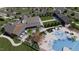 Community with clubhouse, lounge, outdoor patio and pool area at 1169 Solace Way, Rolesville, NC 27571