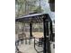 Backyard area featuring a gazebo with outdoor furniture perfect for relaxing at 144 Gremar Dr, Holly Springs, NC 27540