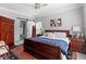 Serene main bedroom featuring a ceiling fan and natural light at 15 Longwood Dr, Youngsville, NC 27596