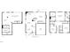 Detailed floor plan showcasing the layout of the home, including room dimensions at 219 Arbordale Ct, Cary, NC 27518