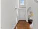 Bright foyer with hardwood floors and lots of natural light, offering a grand entrance to the home at 219 Arbordale Ct, Cary, NC 27518