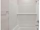 Bright bathroom tub featuring white subway tile, a shower head, and chrome fixtures at 2202 Cherry Creek Rd, Haw River, NC 27258