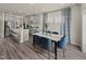 Open floor plan of dining area and kitchen at 2202 Cherry Creek Rd, Haw River, NC 27258