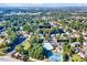 Aerial view showcasing community pool, tennis courts, and recreation near 2208 Walden Creek Dr at 2208 Walden Creek Dr, Apex, NC 27523