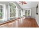 Inviting sitting room with large windows and comfortable seating at 2909 Timpani Trl, Apex, NC 27539