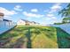 Expansive fenced backyard, ideal for outdoor entertaining at 358 Ashpole Trl, Clayton, NC 27520