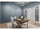 Office space featuring a dark wood desk and neutral colors, creating an ideal workspace at 482 Emily Ln, Chapel Hill, NC 27516