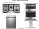 Gourmet 36'' kitchen chef appliance package including cooktop, oven, dishwasher and wall mount hood at 5025 Aged Pine Rd # 56, Apex, NC 27523