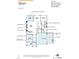 Blair floorplan first floor featuring study, Gathering room, kitchen, breakfast area, and 3-car garage at 5025 Aged Pine Rd # 56, Apex, NC 27523