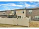 Backyard featuring a fence and view of the house at 520 Brier Crossings Loop, Durham, NC 27703