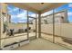 Screened porch with view of fenced backyard at 520 Brier Crossings Loop, Durham, NC 27703