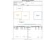 Sketch of the property levels and total net living area calculation summary at 704 Emory Dr, Chapel Hill, NC 27517