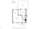 Main level floor plan of the property, showing the layout of kitchen, Gathering room, and deck at 704 Emory Dr, Chapel Hill, NC 27517
