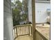 A cozy backyard featuring a wooden deck overlooking the grounds at 905 Linwood Ave, Durham, NC 27701
