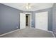 Bedroom featuring carpet floor and a double-door closet at 912 Ambergate Sta, Apex, NC 27502