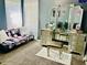 Stylized bedroom featuring large mirrors and a comfortable daybed with pillows at 10 Sapphire Dr, Sanford, NC 27332