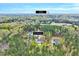 An aerial view shows the house at 1165 Shonele Ln, surrounded by trees, with Butner 9.3 miles away from the home at 1165 Shonele Ln, Stem, NC 27581