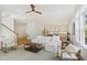 Open living area showcasing hardwood floors, modern furnishings, and seamless flow into the bright, stylish kitchen at 1200 Roosevelt Dr, Chapel Hill, NC 27514