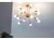 Close up image of a modern chandelier at 139 Pronghorn Deer Ct, Garner, NC 27529