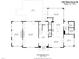 Detailed first floor plan of home, showing living spaces, kitchen, and outdoor areas at 1403 Wake Forest Rd, Raleigh, NC 27604