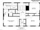 Second floor plan of the home features bedrooms, bathrooms, and walk-in closets at 1403 Wake Forest Rd, Raleigh, NC 27604