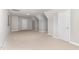 Spacious basement featuring neutral carpet and ample lighting at 15101 Aiken Rd, Wake Forest, NC 27587