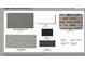 Selection of exterior finishes including siding, brick, trim, shutters, roof, and front door color schemes at 2605 Stonington Dr, Cary, NC 27523