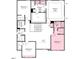 Second floorplan displaying a loft, three bedrooms, including the owner's suite, and three bathrooms at 2609 Stonington Dr, Cary, NC 27523