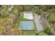 Community amenities showcasing a refreshing pool, tennis courts, and ample parking, perfect for an active lifestyle at 301 Tillamook Dr, Wake Forest, NC 27587