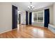 Bright living space with hardwood floors, natural light, and an open layout at 3729 Norman Blalock Rd, Willow Springs, NC 27592