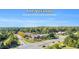 Aerial view of The Veranda at Briar Chapel Entrance, restaurants, stores, and lush landscaping at 45 Summersweet Ln, Chapel Hill, NC 27516
