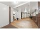 Spacious basement featuring tile floors and painted brick accents, ready for customization at 518 N Gutherie Ave, Durham, NC 27703