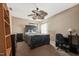 Bedroom featuring a dark wood bed frame and matching furniture at 518 N Gutherie Ave, Durham, NC 27703