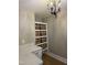 Functional pantry with built in shelving and woven baskets for optimal storage at 5480 Thom Rd, Mebane, NC 27302